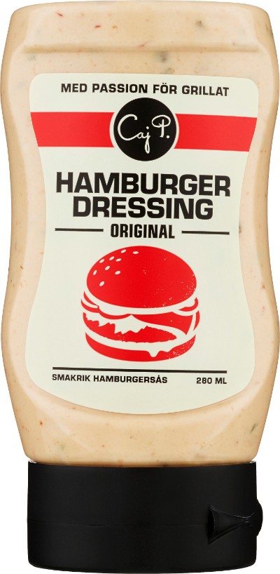CajP Hamburgerdressing 280 ml