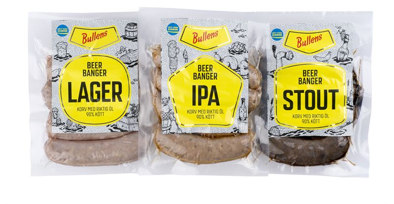 Bullens Beer Banger samlad 800 bullens korv