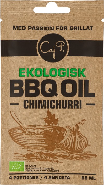 CajP BBQ Oil Chimichurry 65 ml