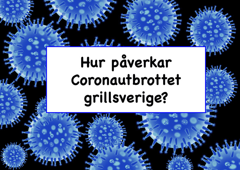 Corona virus covid-19 grill