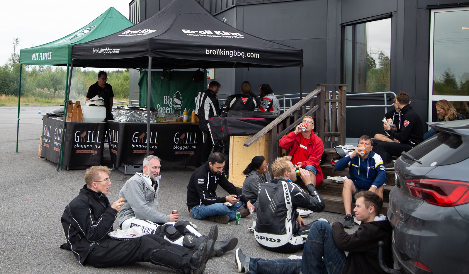 Personalfest, Desmo Center, BWM Motorrad center, arlanda testtrack