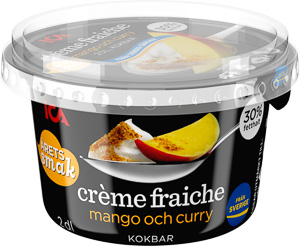ICA Creme fraiche Mango curry 07318690145691 C1C1