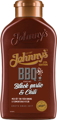 Johnnys BBQ Black Garlic Chili 500g 200