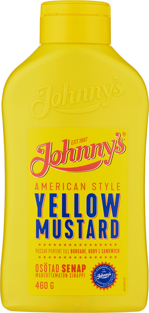 Johnnys Yellow Mustard flaska 300