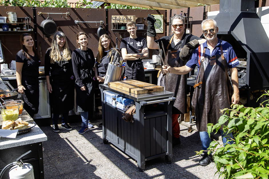 matlagningsaktivitet med grillen i centrum stockholm / lidingö