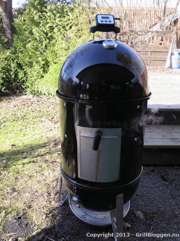 flasklagg bbq grill WSM - Weber Smokey Mountain Cooker 47 cm