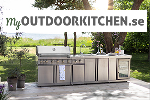 Utekök i rostfritt stål, myoutdoorkitchen.se