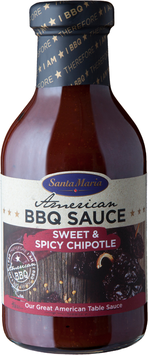 American BBQ Sauce Sweet and Spicy Chipotle